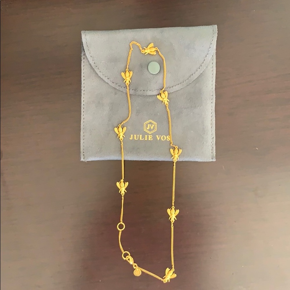 Julie Vos Bee Necklace